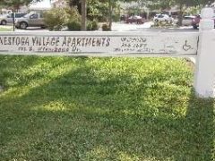 Conestoga Village Sign